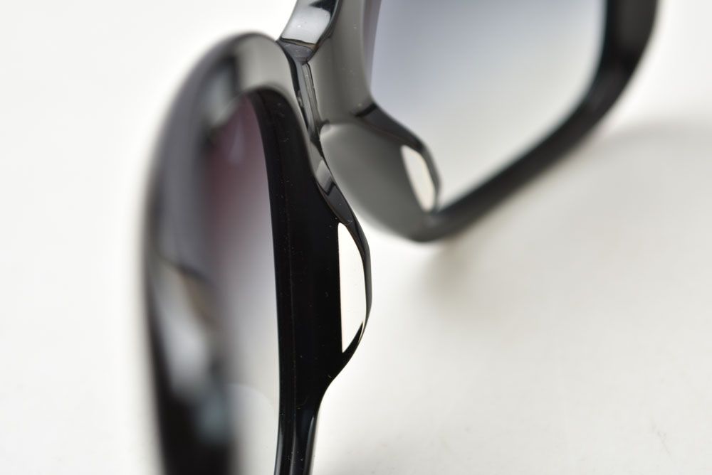 Chanel Sunglasses Eyewear CC Logo Ribbon Motif White Black Acetate — view 8