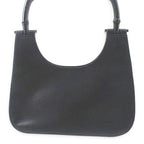 Gucci Bamboo Shoulder Bag Black Leather — view 3