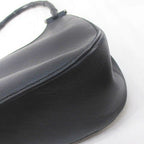 Gucci Bamboo Shoulder Bag Black Leather — view 6