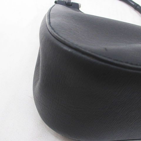 Gucci Bamboo Shoulder Bag Black Leather — view 7