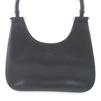 Gucci Bamboo Shoulder Bag Black Leather — view 2