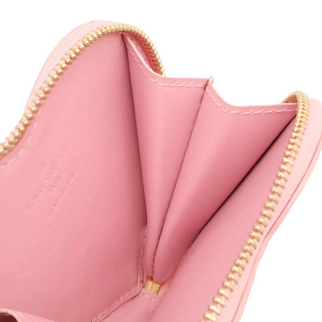 Louis Vuitton Monogram Vernis Porte Monnaie Coeur Coin Purse with Heart — view 5
