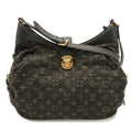 Louis Vuitton Monogram Denim S Shoulder Bag Noir Black