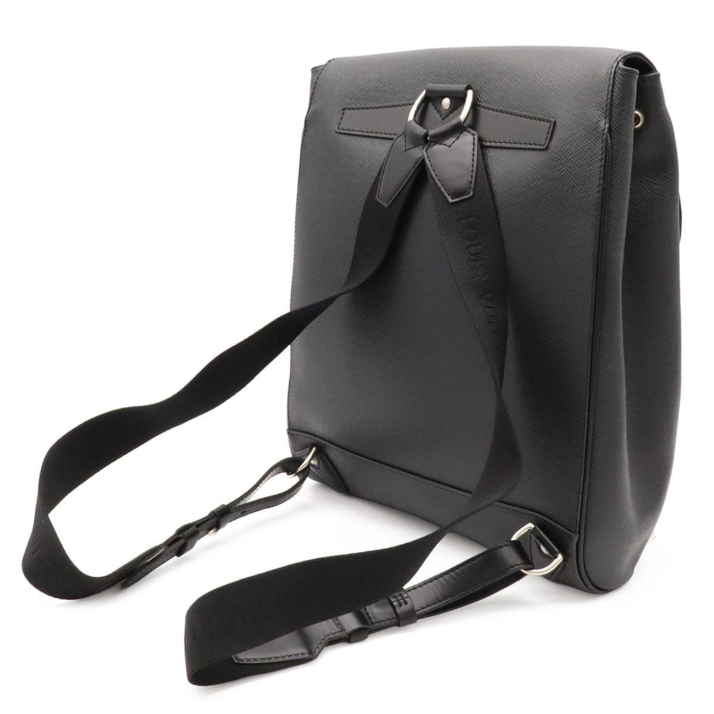 Louis Vuitton Taiga Cassiar Backpack Ardoise Black — view 2