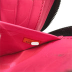 Chanel Wallet Cambon Chief Lambskin Black Pink Zip Around — view 6