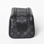 Louis Vuitton Dopp Kit Handbag Monogram Eclipse Black — view 4