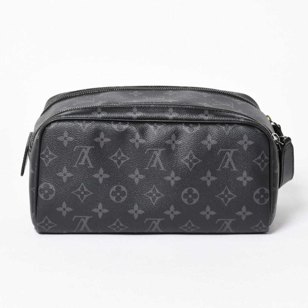 Louis Vuitton Dopp Kit Handbag Monogram Eclipse Black — view 2