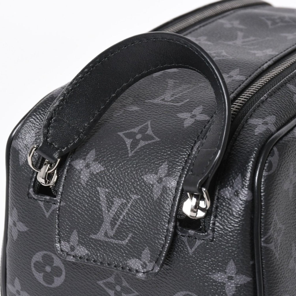 Louis Vuitton Dopp Kit Handbag Monogram Eclipse Black — view 6