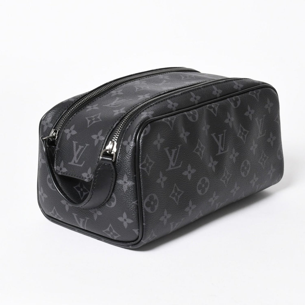 Louis Vuitton Dopp Kit Handbag Monogram Eclipse Black — view 3