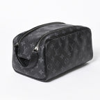 Louis Vuitton Dopp Kit Handbag Monogram Eclipse Black — view 3