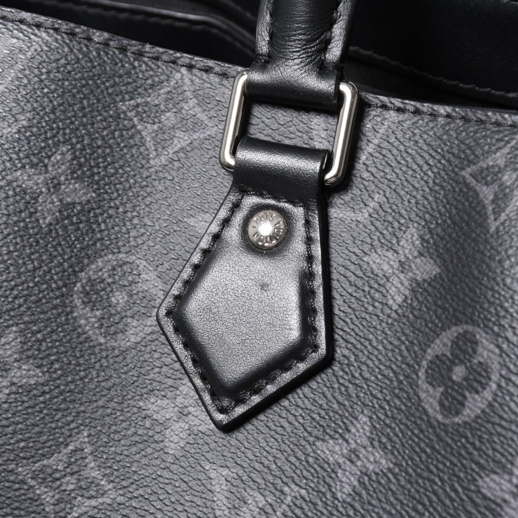 Louis Vuitton Grand Sac Tote Bag Monogram Eclipse Black Silver — view 6