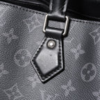 Louis Vuitton Grand Sac Tote Bag Monogram Eclipse Black Silver — view 6