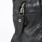 Chanel Wild Stitch Chain Tote Bag CC Logo Caviar Leather Black — view 5