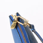 Louis Vuitton Pochette Accessoires Bag Epi Leather Blue — view 7