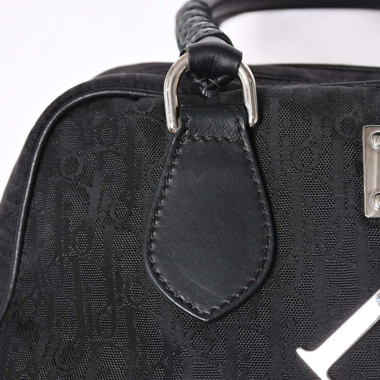 Dior Lovely Handbag Trotter Black Galliano — view 5