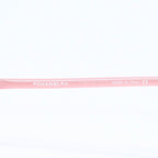 Chanel Square Shape Sunglasses Eyewear CC Logo Rhinestone Clear Pink — view 8