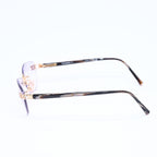 Chanel Rimless Sunglasses Eyewear CC Logo Marble Purple — view 5