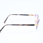 Chanel Rimless Sunglasses Eyewear CC Logo Marble Purple — view 4