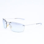 Dior Pop Rimless Sunglasses Gray Silver Eyewear — view 2