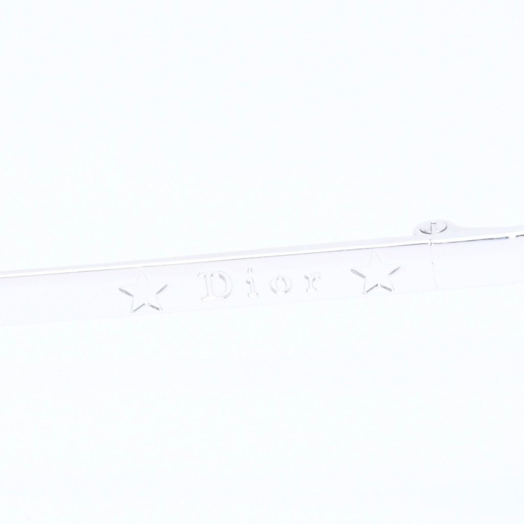 Dior Pop Rimless Sunglasses Gray Silver Eyewear — view 7