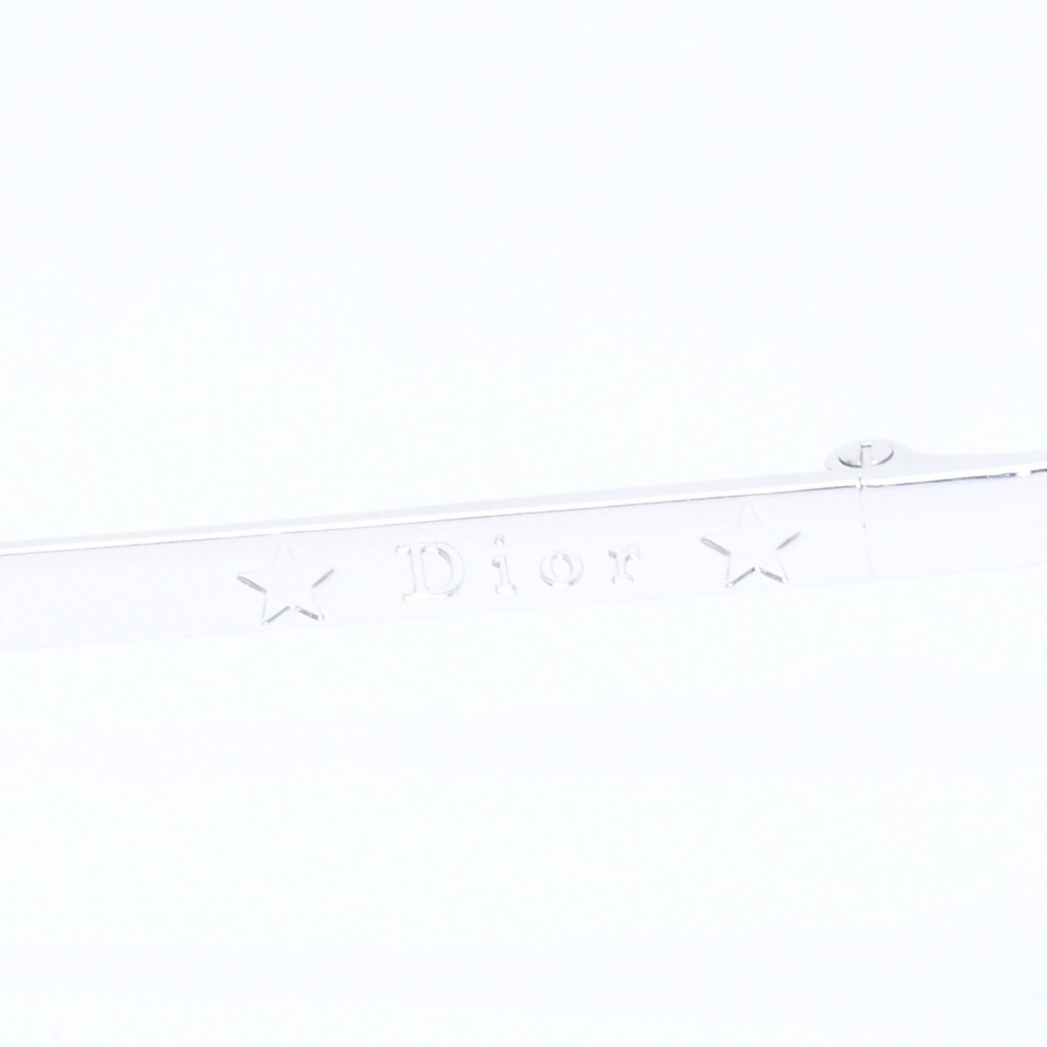 Dior Pop Rimless Sunglasses Gray Silver Eyewear — view 7