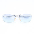 Dior Pop Rimless Sunglasses Gray Silver Eyewear