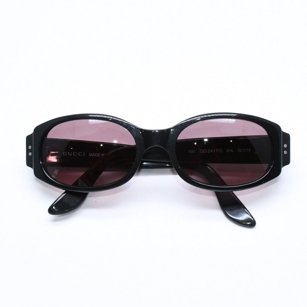 Gucci Oval Shape Sunglasses Eyewear S 52 19 Black Tom Ford Era Silver