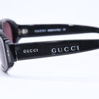 Gucci Oval Shape Sunglasses Eyewear S 52 19 Black Tom Ford Era Silver — view 6
