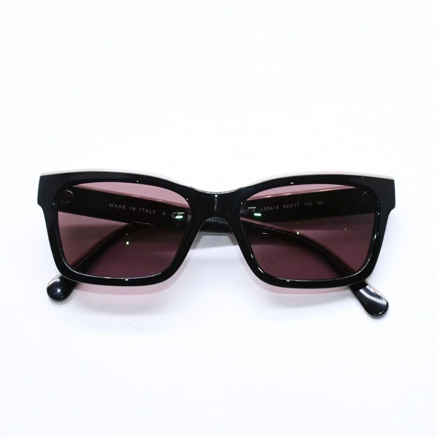 Chanel Sunglasses Eyewear CC Logo Black Greige — view 2