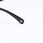 Chanel Sunglasses Eyewear CC Logo Black Hexagon Frame — view 7