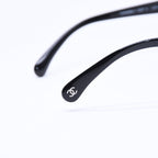 Chanel Sunglasses Eyewear CC Logo Black Hexagon Frame — view 8