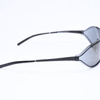 Fendi Sunglasses Eyewear 72 Black Metal Acetate Zucca Motif — view 5