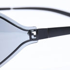 Fendi Sunglasses Eyewear 72 Black Metal Acetate Zucca Motif — view 7