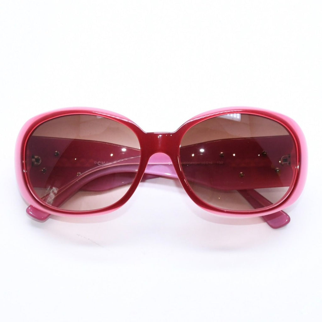 Chanel Sunglasses Eyewear CC Logo Camellia Pink