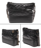 Chanel Chain Shoulder Bag Quilted Hobo Large Gabriel — view 2