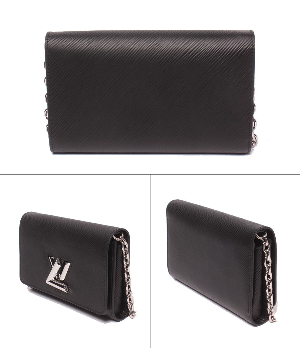 Louis Vuitton Chain Wallet Shoulder Bag Crossbody Portefeuille Twist — view 2