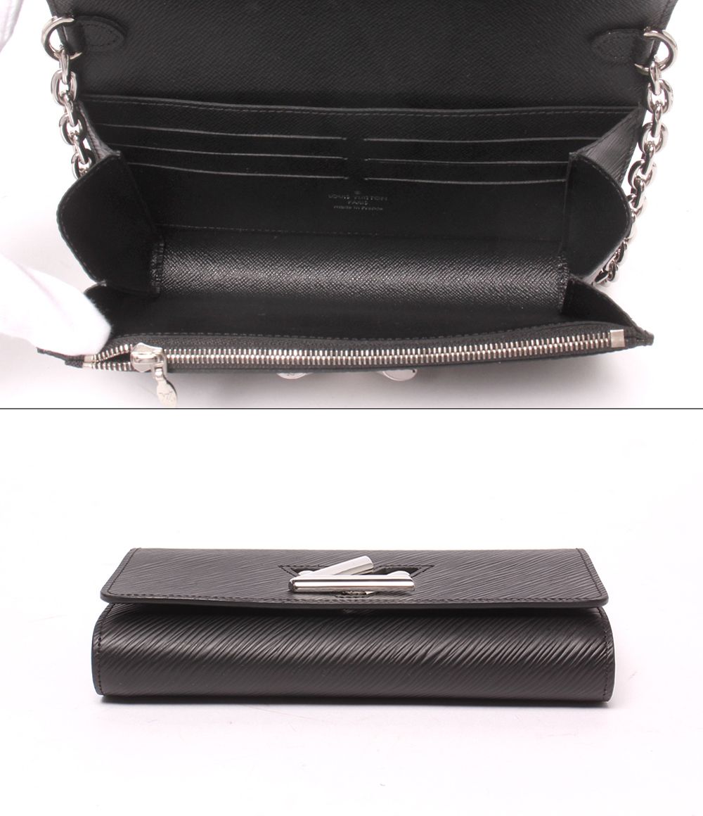 Louis Vuitton Chain Wallet Shoulder Bag Crossbody Portefeuille Twist — view 3