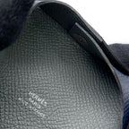 Hermes Coin Purse Bastia Verso Blue Indigo Vert Amand Silver Epsom — view 7
