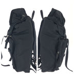 Prada Tessuto Triangular Black Silver Nylon Backpack — view 8