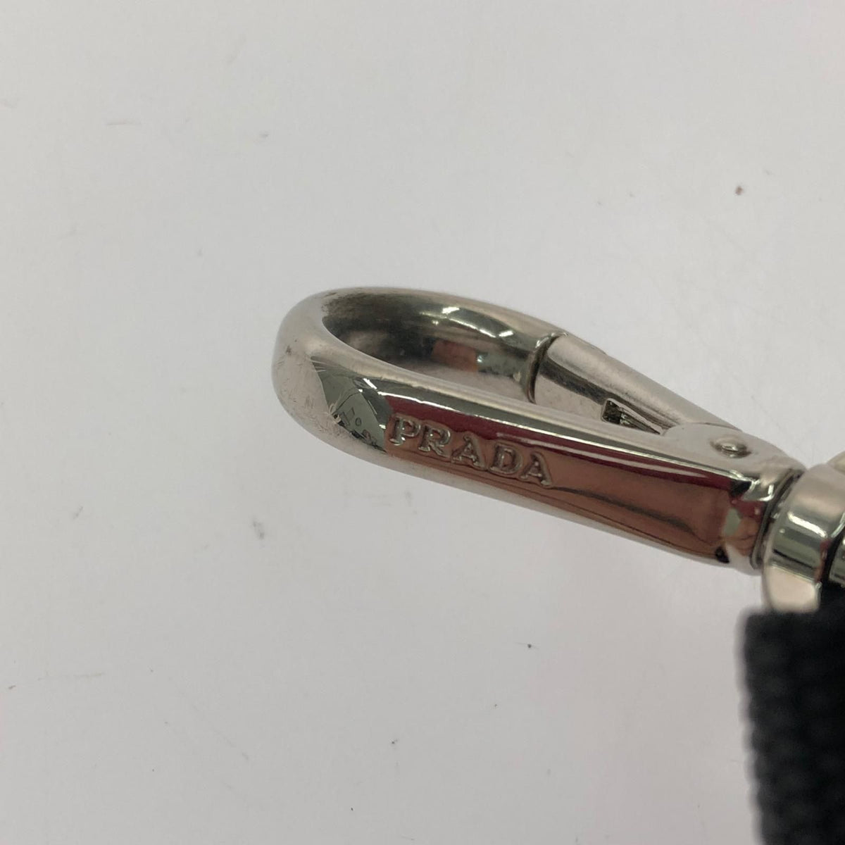 Prada Key Holder Charm Nylon — view 6