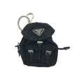 Prada Key Holder Charm Nylon