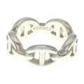 Hermes Chaine D'ancre 925 Sterling Silver Ring