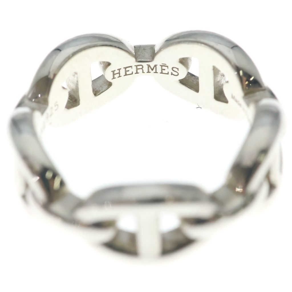Hermes Chaine D'ancre 925 Sterling Silver Ring — view 5