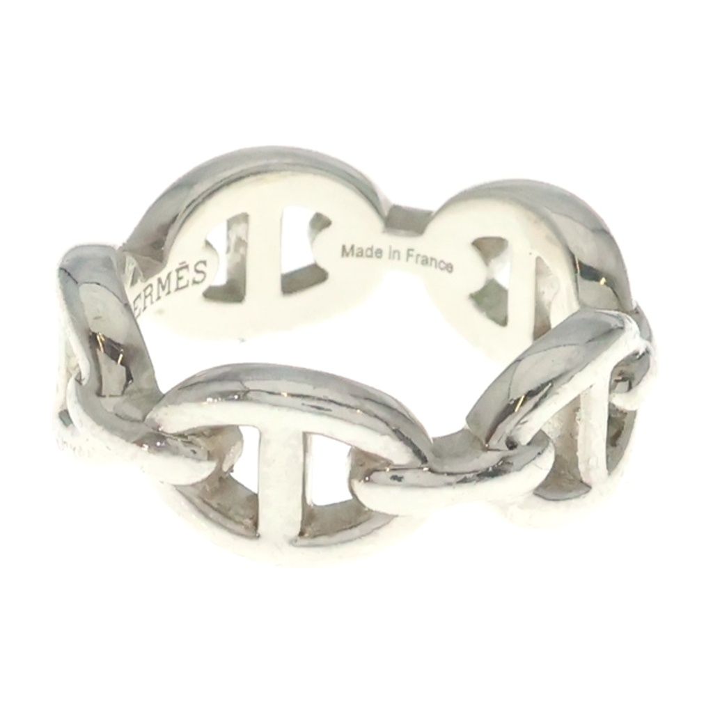 Hermes Chaine D'ancre 925 Sterling Silver Ring — view 3