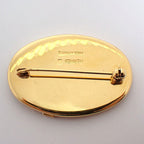 Hermes Brooch Gold — view 3