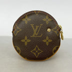 Louis Vuitton Coin Purse Monogram Cherry Porto Moneron Brown Red Takashi — view 7