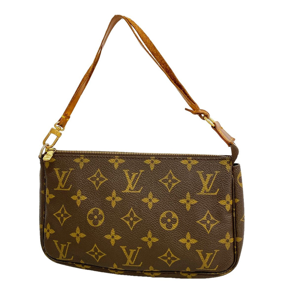 Louis Vuitton Pouch Monogram Pochette Soir Brown
