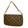 Louis Vuitton Pouch Monogram Pochette Soir Brown