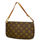 Louis Vuitton Pouch Monogram Pochette Soir Brown