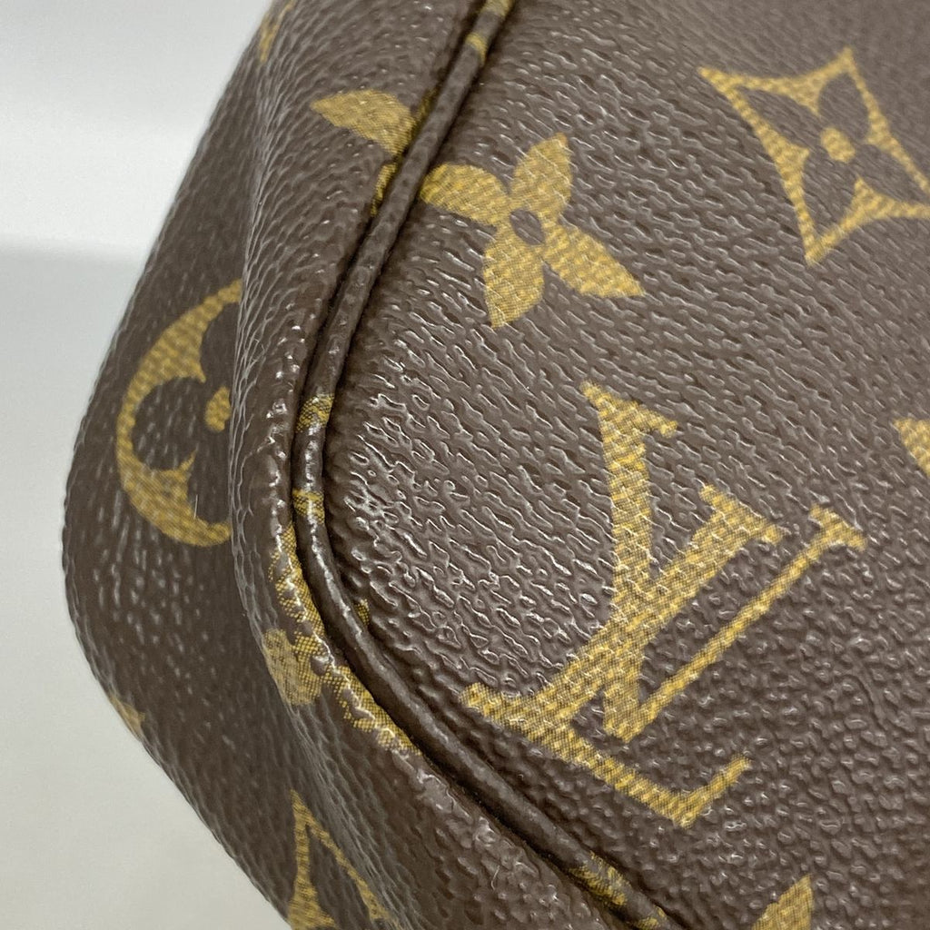 Louis Vuitton Pouch Monogram Pochette Soir Brown — view 8